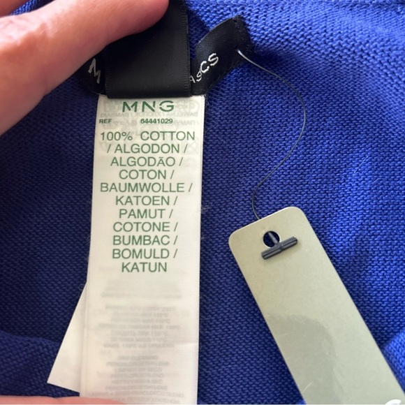 Mango | Off- Shoulder Short Sleeve Knit Dress - Picture 6 of 8